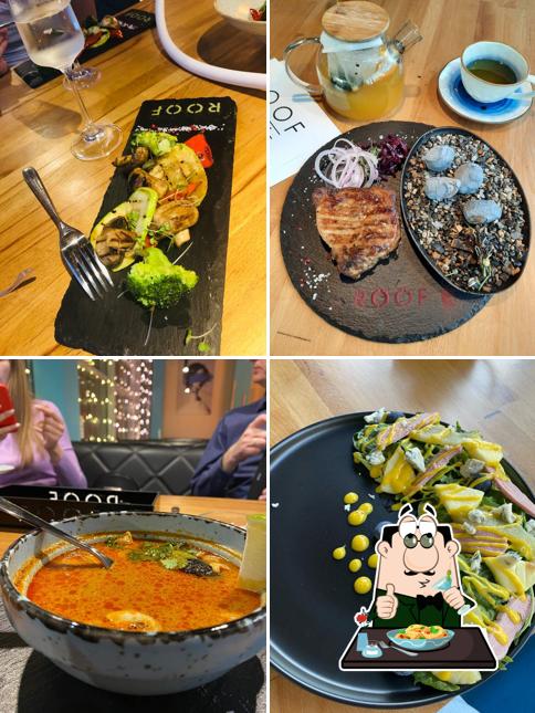 Блюда в "Roof"