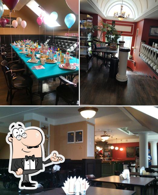 Посмотрите на внутренний интерьер "Штолле"