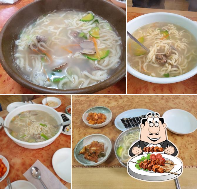 바지락칼국수