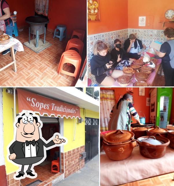 "Sopes tradicionales"