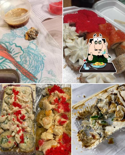 Еда в "Суши Кинг"