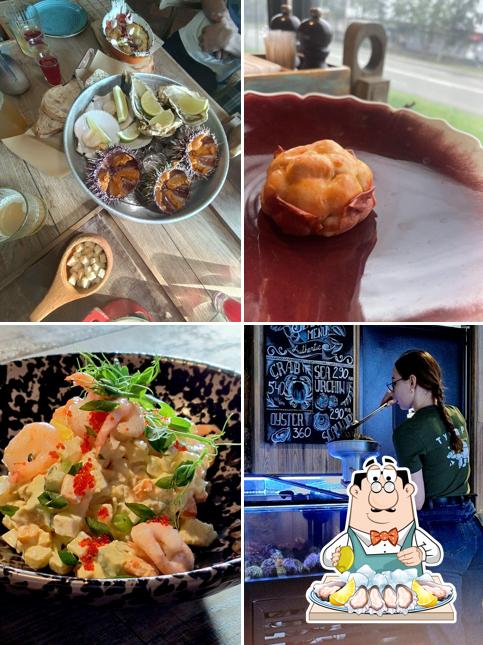 Устрицы в "Тундре"