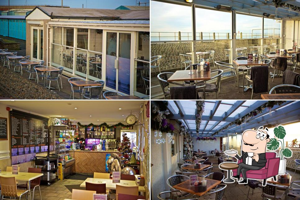 Carats Cafe Bar on the beach
