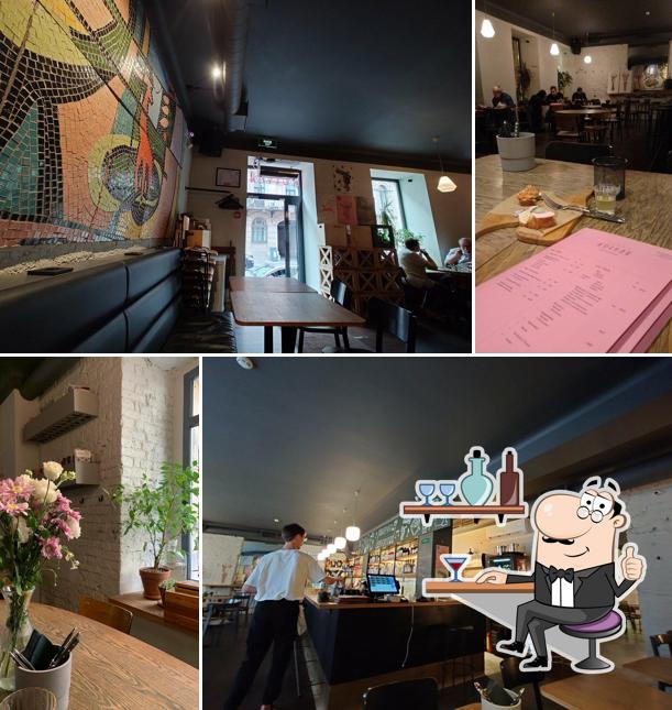 Посмотрите на внутренний интерьер "Косули"