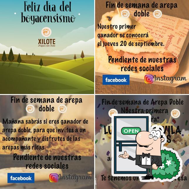 Xilote Arepas Con Todo