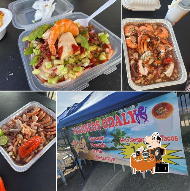 Mariscos y caguamanta Odalys