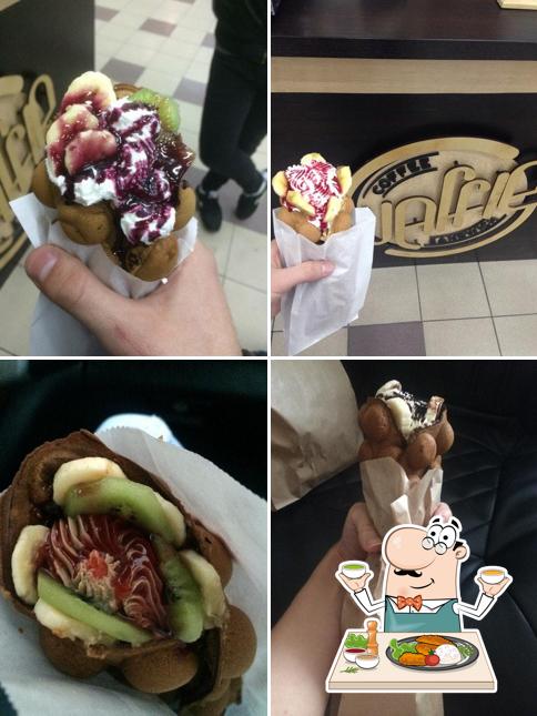 Waffle Coffee Sandwich