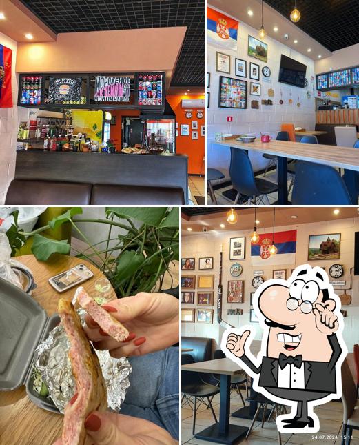 Интерьер "Кафе-гриля "Serbia ot Dragana""