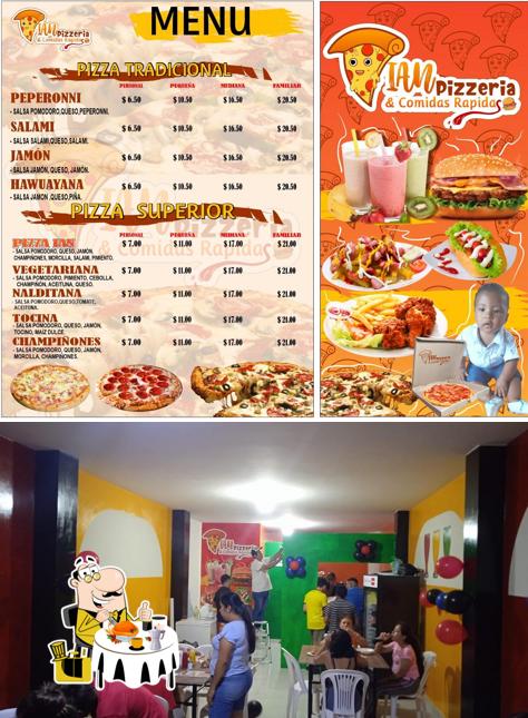 Ian pizzeria y comidas rápidas