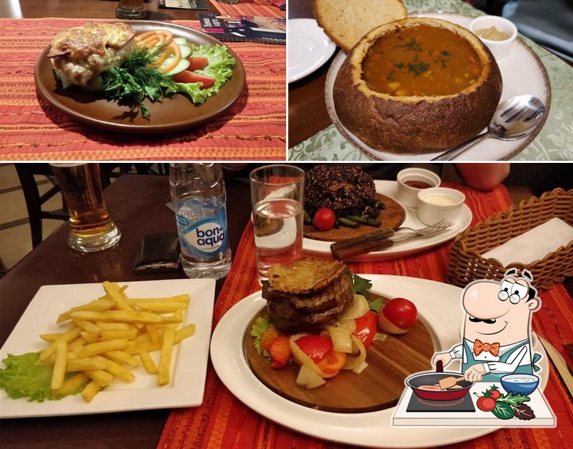 Курица с соусом карри в "Старе Место"