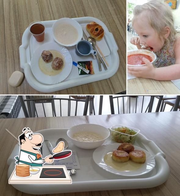 Блины в "Столовой Родине"