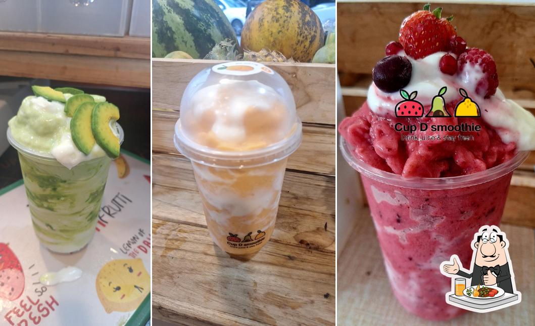cup D smoothie ผลไม้สดปั่น