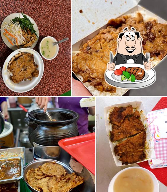 民權大樓肉燥飯 排骨飯