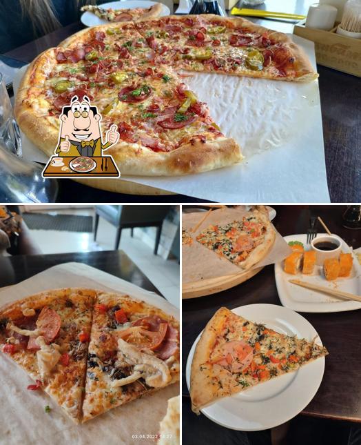 Закажите разные виды пиццы