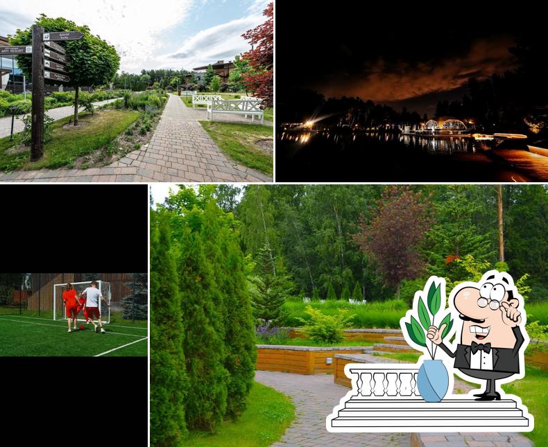 Наслаждайтесь видом , который открывается из "Ресторана ArtiLand"