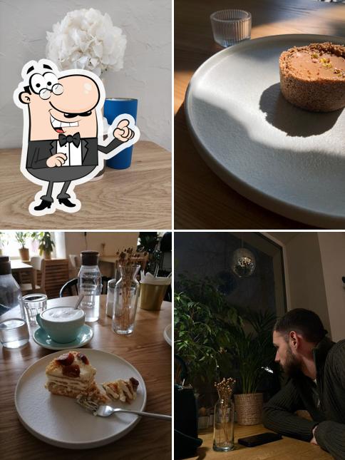 Внутреннее оформление и напитки - все это можно увидеть на этом снимке из Мало молока