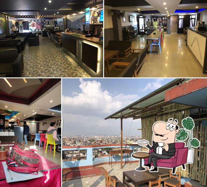 Step-in café & lounge