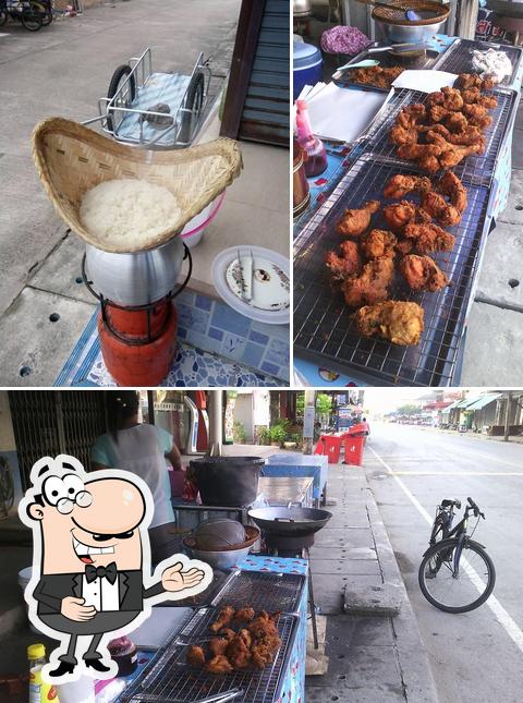 ข้าวเหนียว ไก่ทอด จักรพรรดิ์
