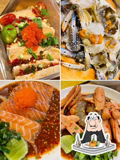 สะใจยำ ตำ ข้าว อาหารทะเลพื้นบ้าน