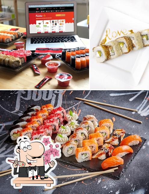 Отведайте различные виды суши