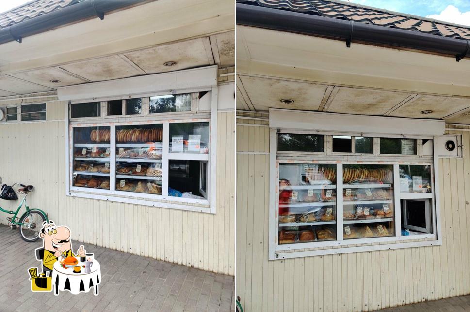 Киоск по продаже выпечки