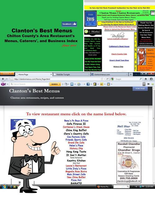 Clanton Menus