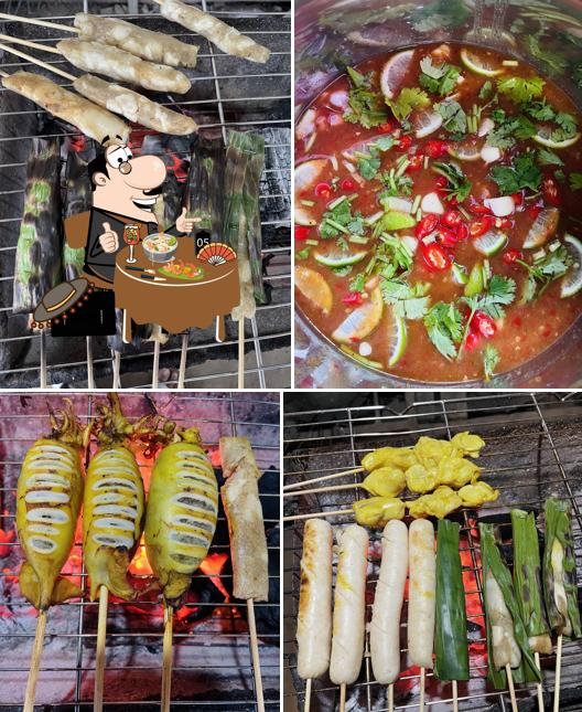 ร้านภูตะวันหมึกย่างบ้านท่างาม
