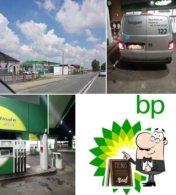 Stacja paliw bp