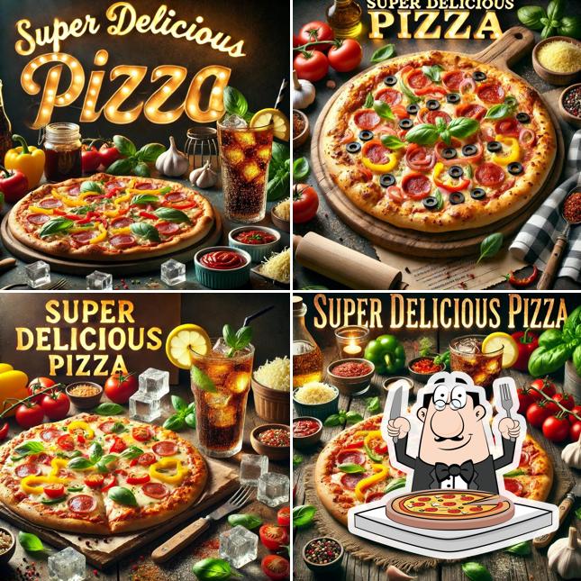 SUPER DELICIOUS PIZZA & REFRESHMENT