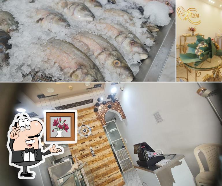 بيع وشوي الأسماك والمأكولات البحرية