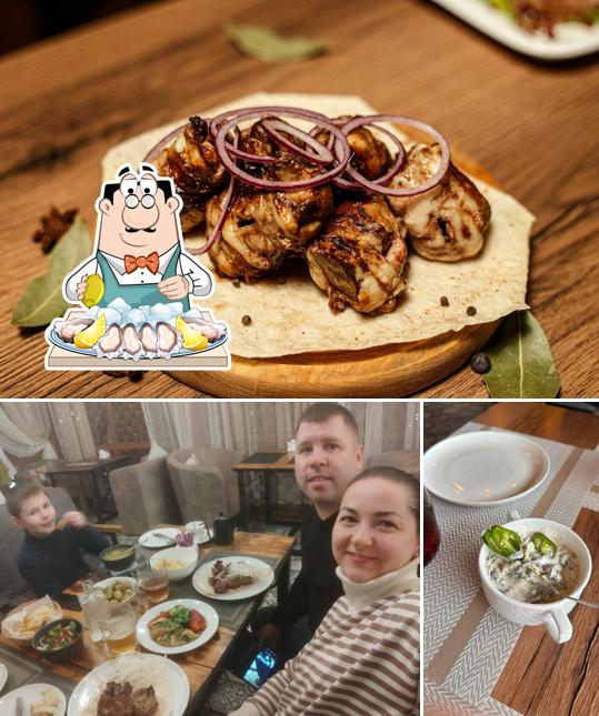 Устрицы в "Трактире " старый мост""