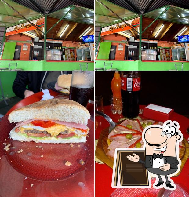 Big Burger Lomos Hamburguesas Papas Fritas