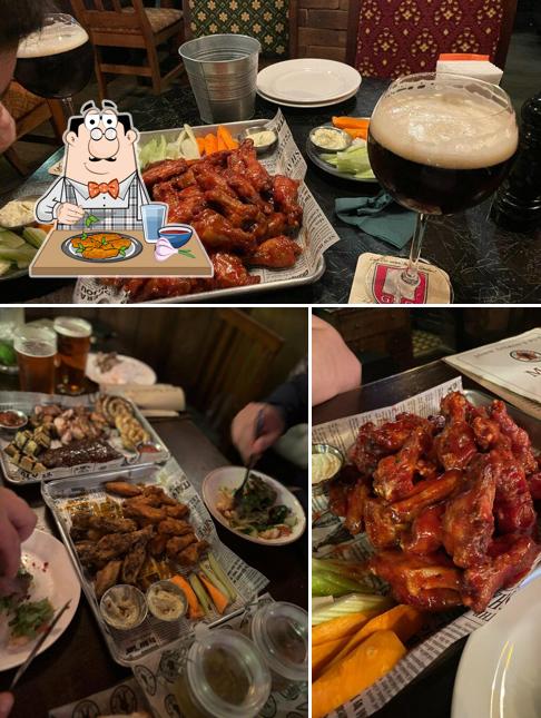 Куриные крылышки в "Джоне Гилрой'се Пабе"