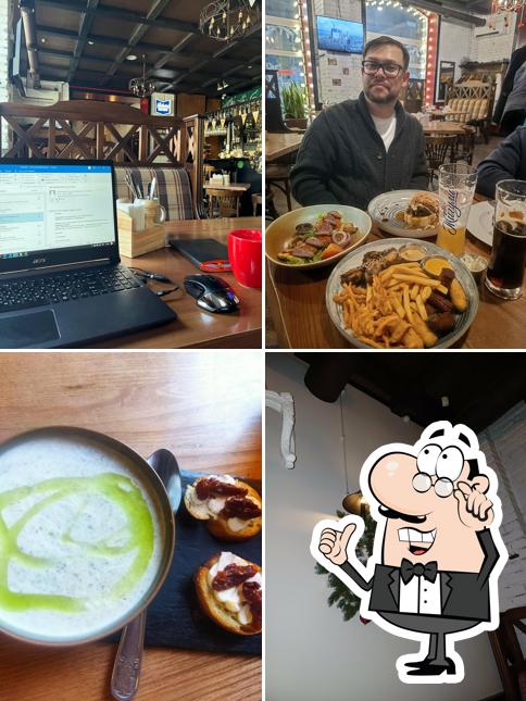 Посмотрите на внутренний интерьер "Schnitzel - Бара нашего района"