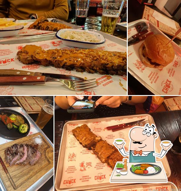 Блюда в "Top Blade BBQ Bar"