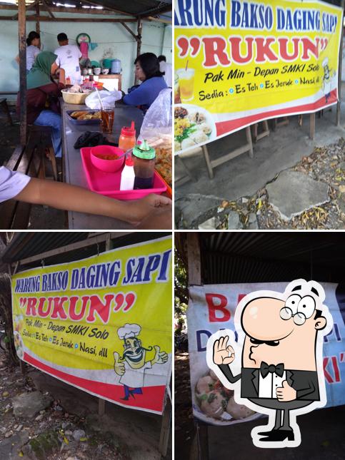 Warung Bakso Daging Sapi Rukun Pak Min