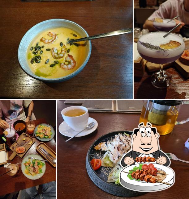 Блюда в "Цехе"