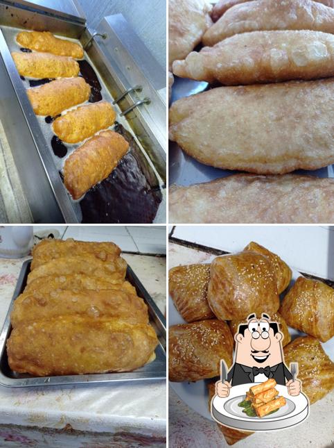 Самса и лепёшка из тандыра