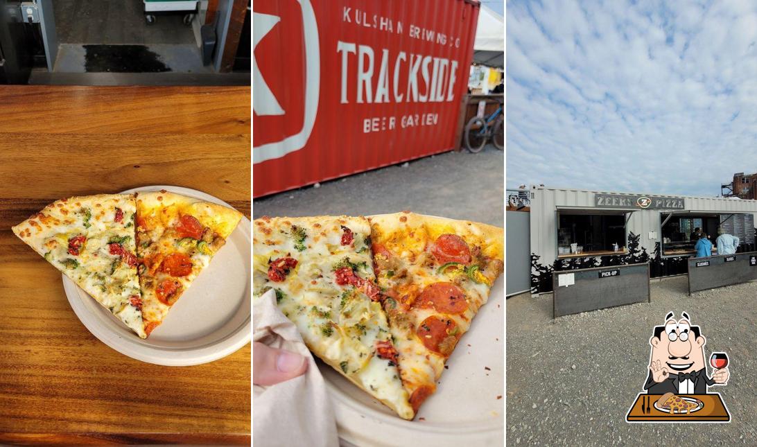 Zeek's Pizza at the Portal Container Village