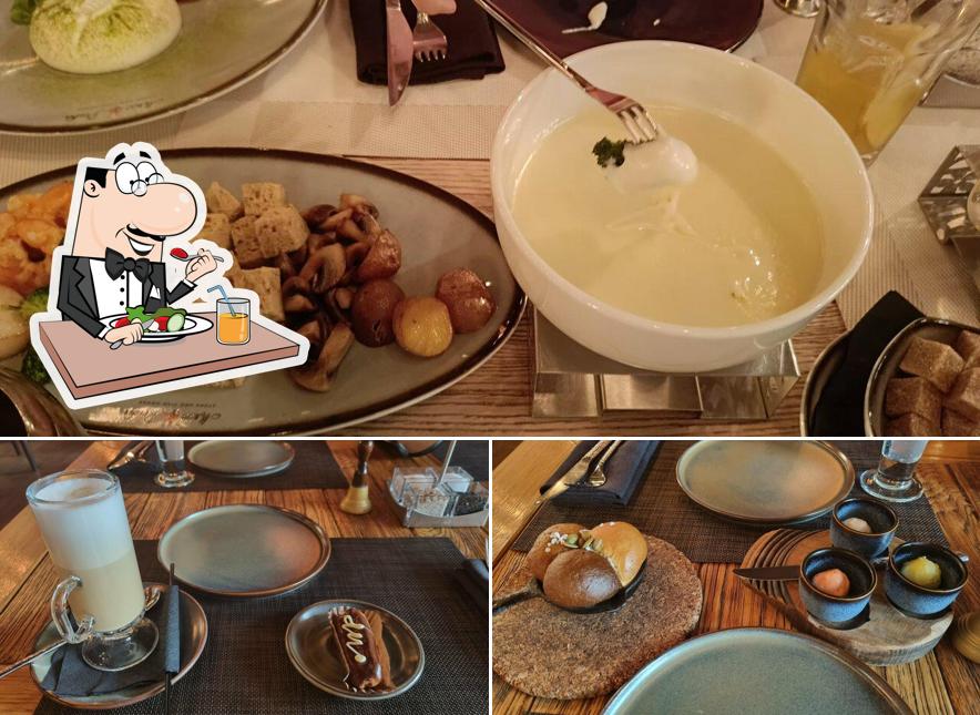 Еда в "Мясе & Рыба"