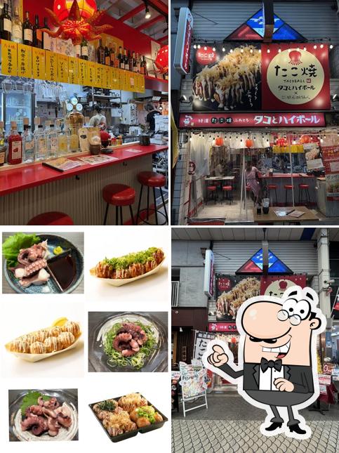 タコとハイボール 明石魚の棚店