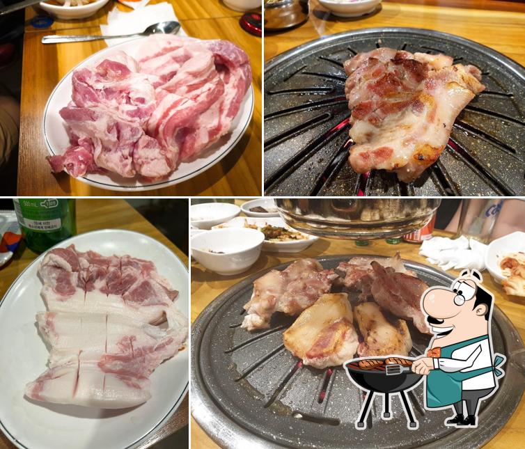 백만불 왕소금 숮불구이