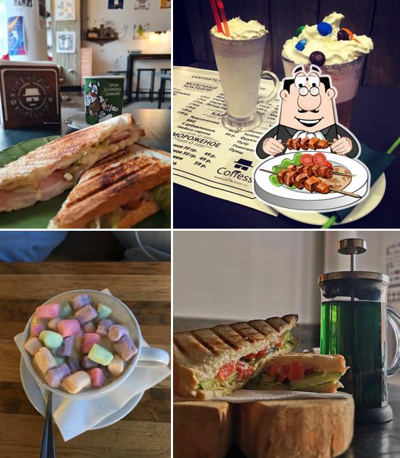 Блюда в "Coffessor"