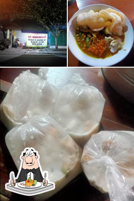 WR Muhammad Bubur ayam,dan kacang ijo