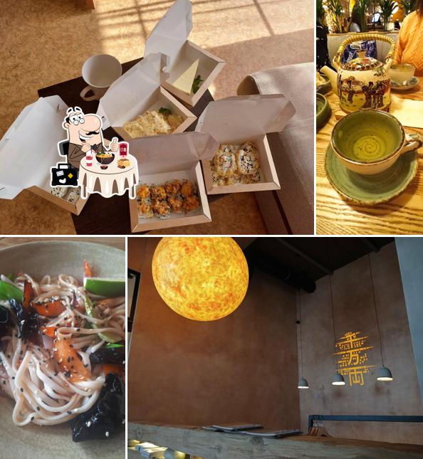 Еда в "Манеки"