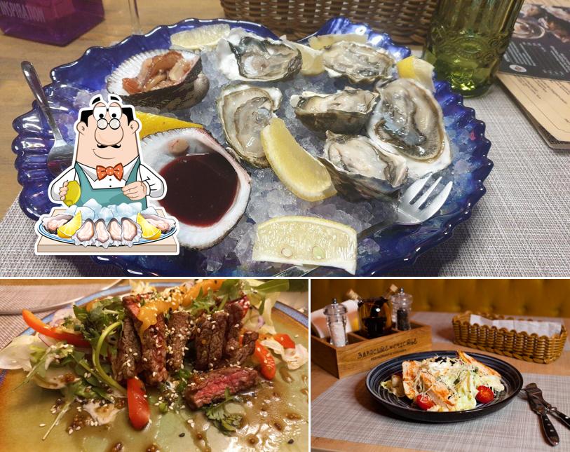 Устрицы в "Здрасьте Счастье"