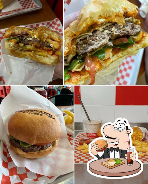 Побалуйте себя гамбургером в "Oldschool burgers"