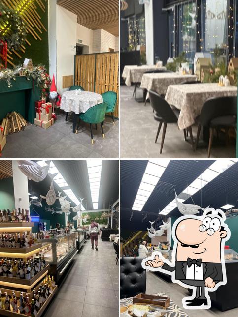 Рыбный ресторан «Рыбное место» Устрицы Морепродукты и рыба на гриле Свежая рыба с доставкой