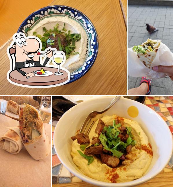 Еда в "Laffa Laffa"