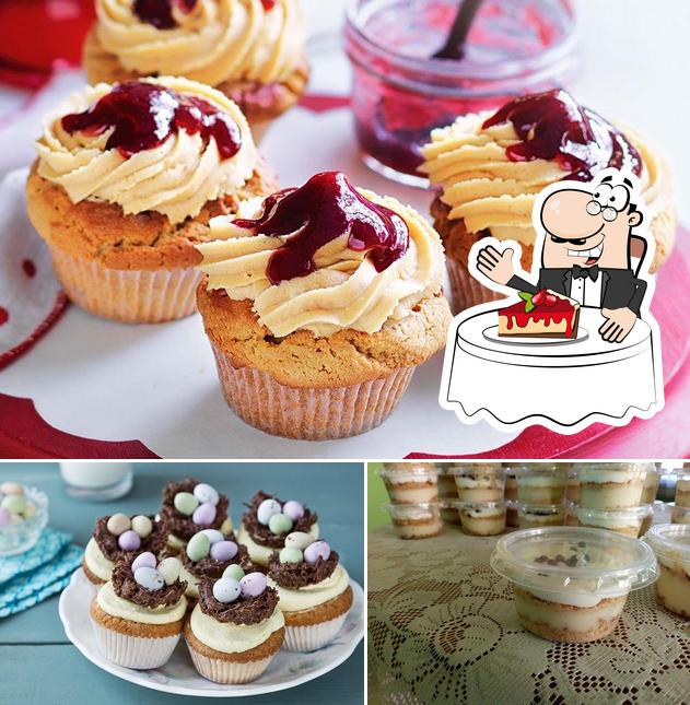 Nuts Cupcake